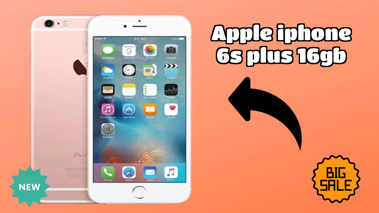 Apple IPhone 6s Plus 16GB Display Quality: 5.5 Inches (13.97 Cm) Screen