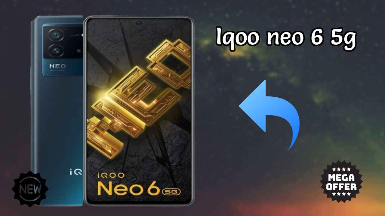IQOO Neo 6 5G Display Review: 6.62 Inches (16.81 Cm) Screen