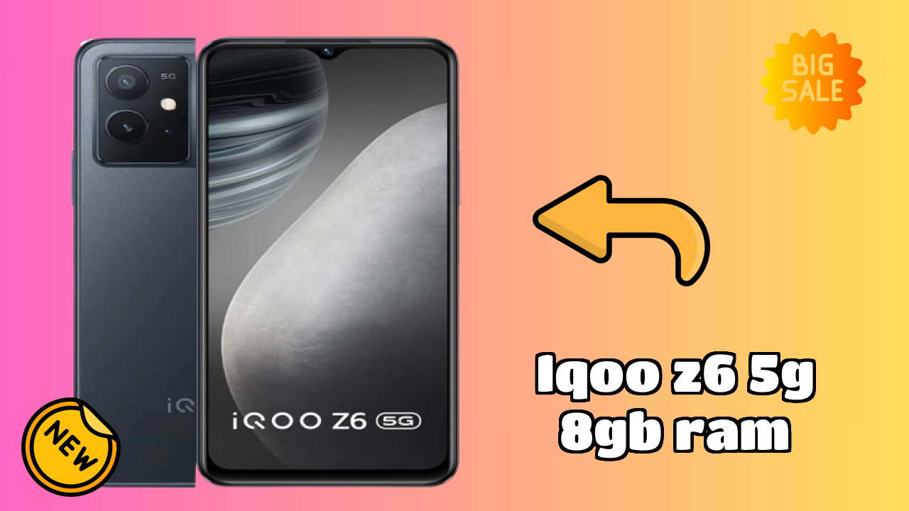 IQOO Z6 5G 8GB RAM Battery Life: 5000 MAh Charging Speed