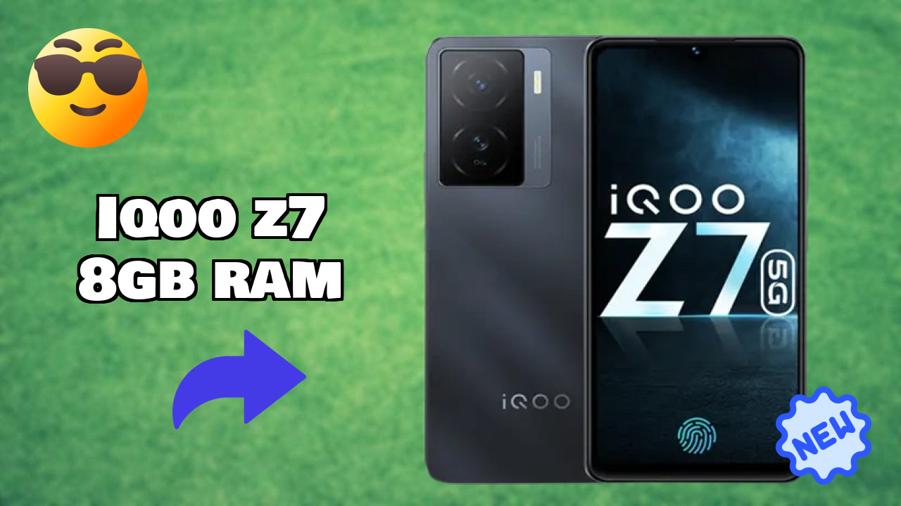 IQOO Z7 8GB RAM at ₹21,999 - Best Deal Available