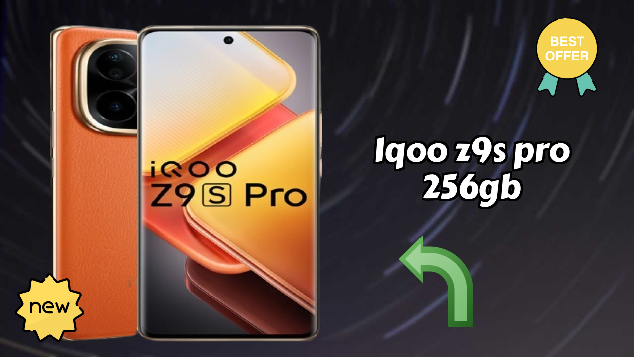 IQOO Z9s Pro 256GB Display Technology: 6.77 Inches (17.2 Cm) Screen