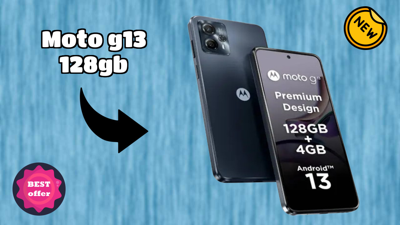 Moto G13 128GB at ₹8,999 - Everything About It
