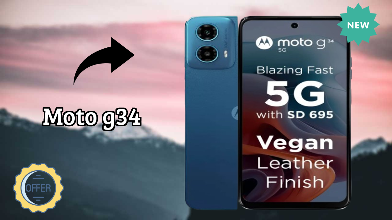 Moto G34 Price Drop: Now Available at ₹10,999