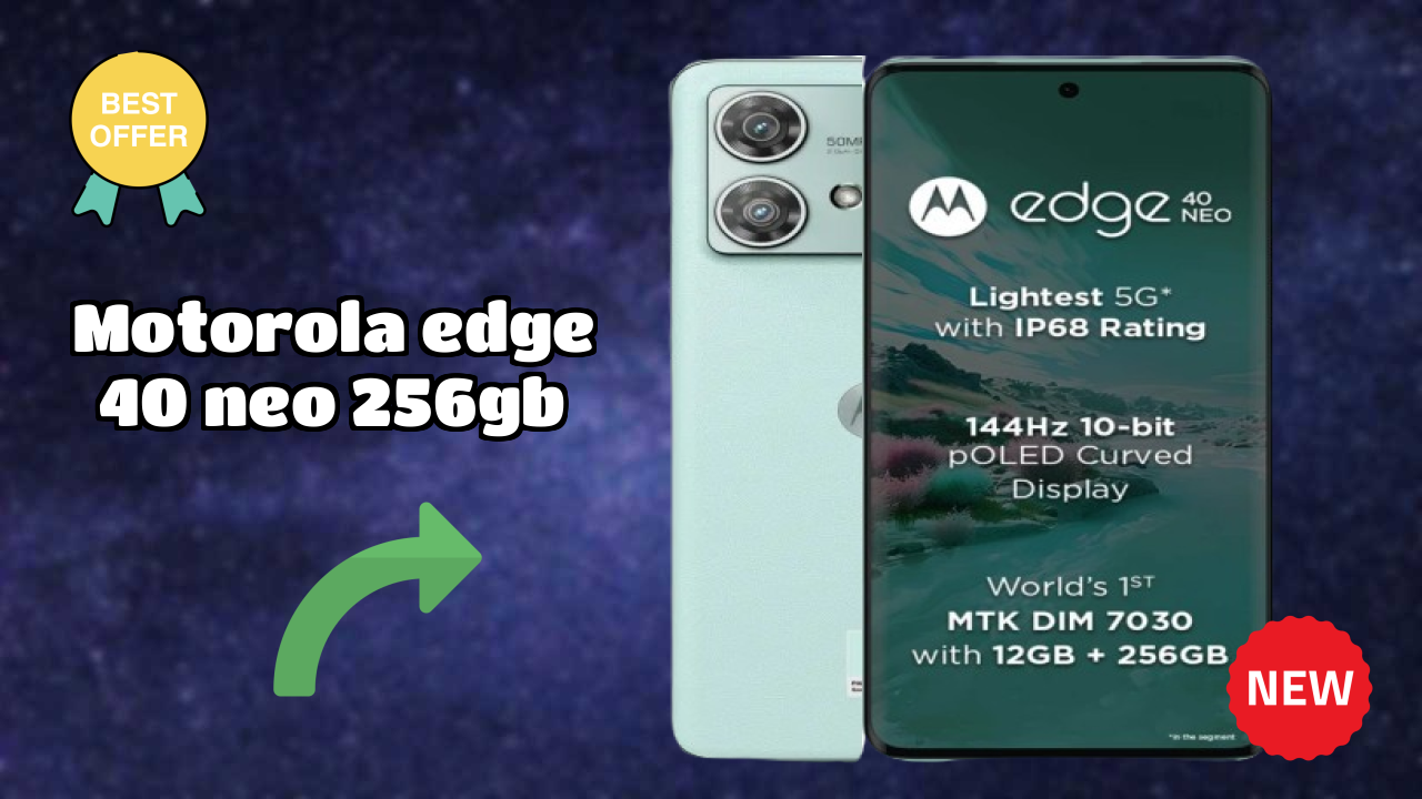 Motorola Edge 40 Neo 256GB Battery Life: 5000 MAh Charging Speed