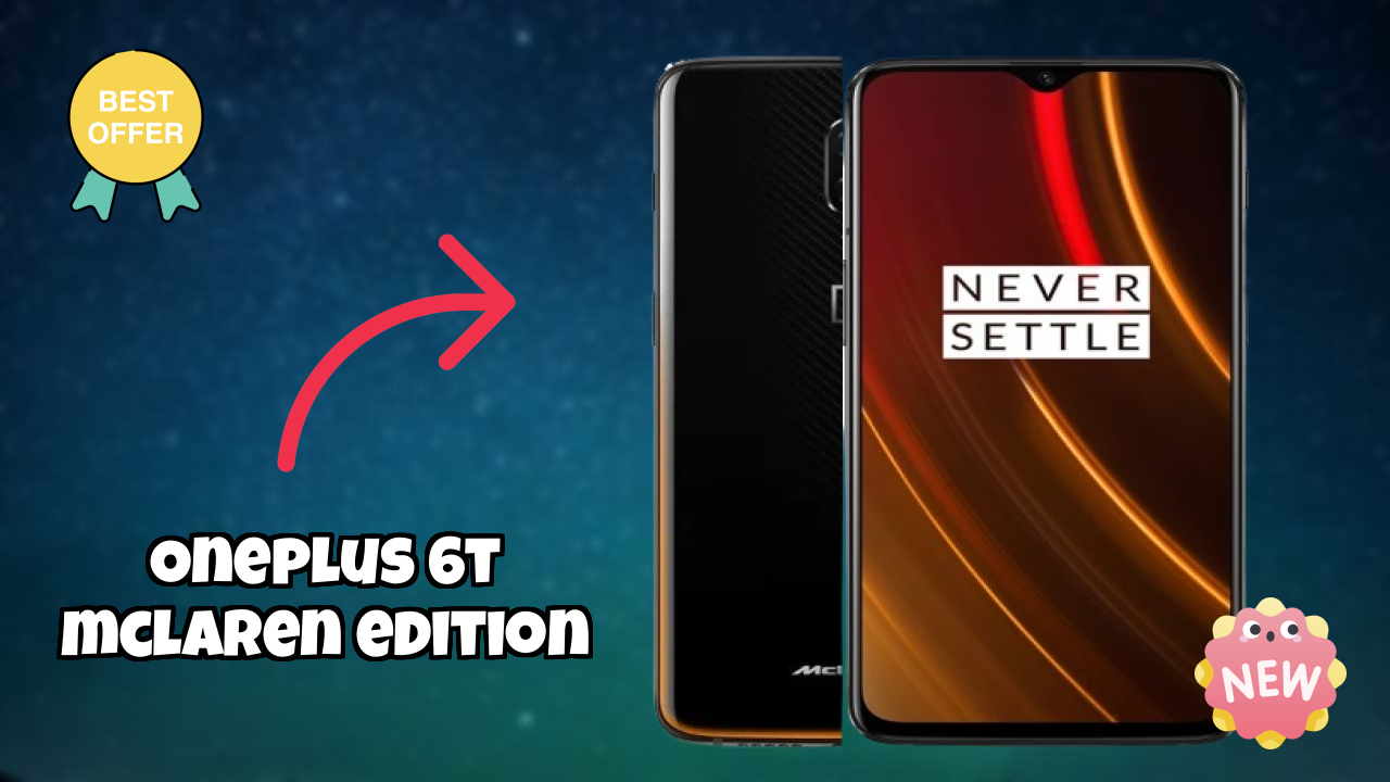 OnePlus 6T McLaren Edition Display Technology: 6.41 Inches (16.28 Cm) Screen