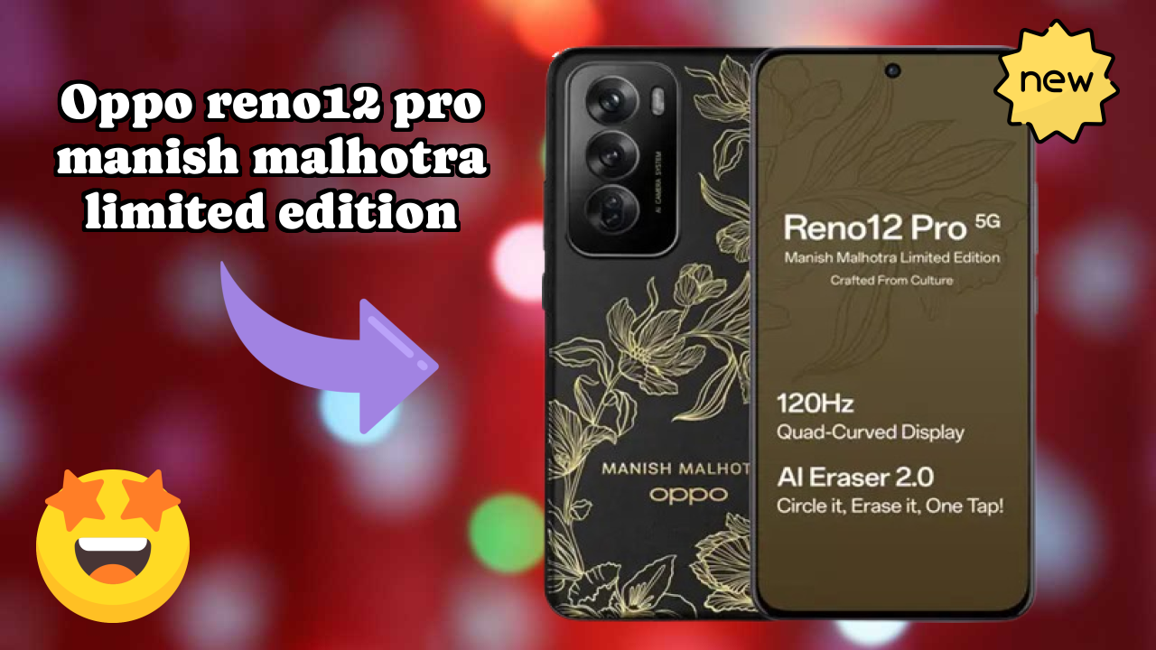 OPPO Reno12 Pro Manish Malhotra Limited Edition RAM Test: 12 GB RAM Handles Gaming Well?