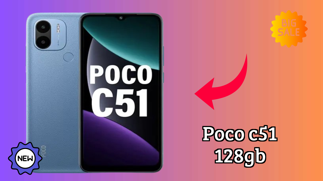 POCO C51 128GB Display Review: 6.52 Inches (16.56 Cm) Screen Size