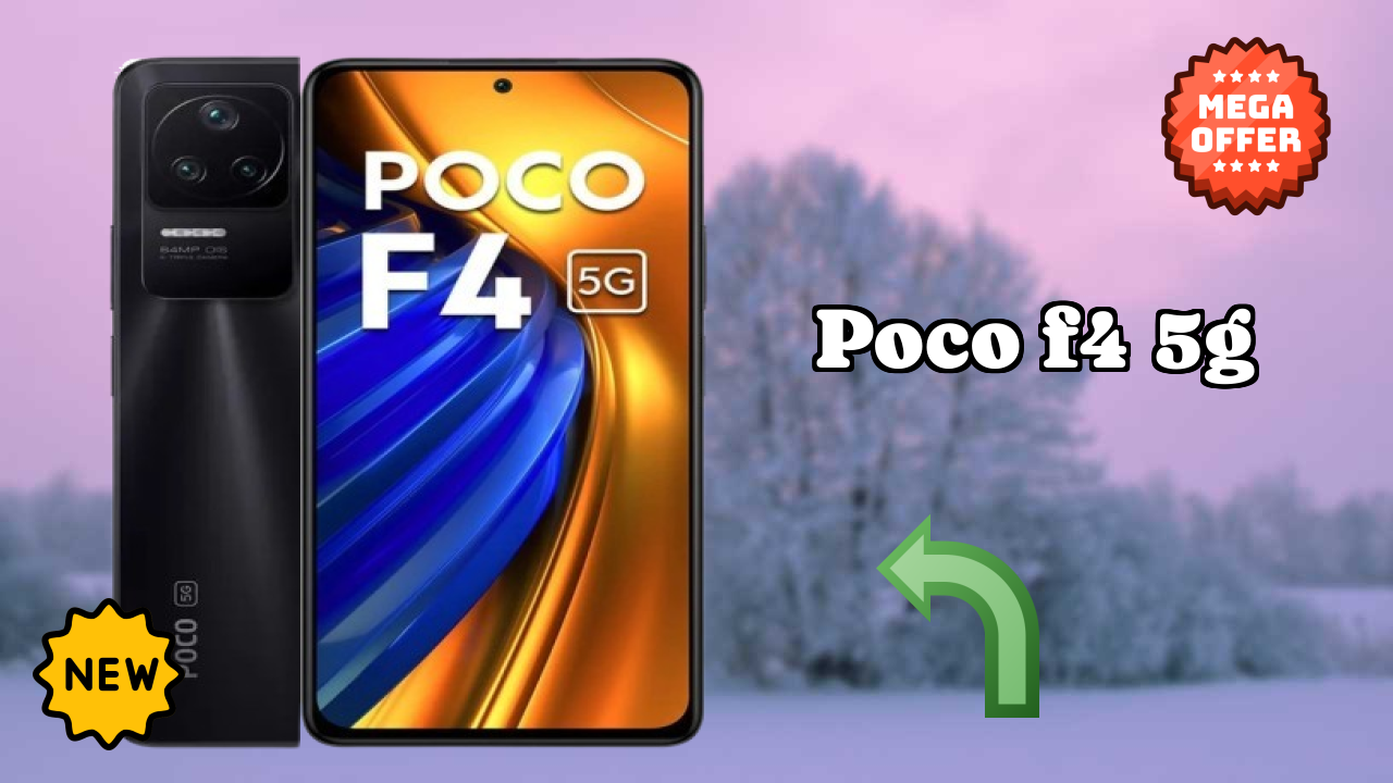 POCO F4 5G at ₹15,730 - Complete Specifications