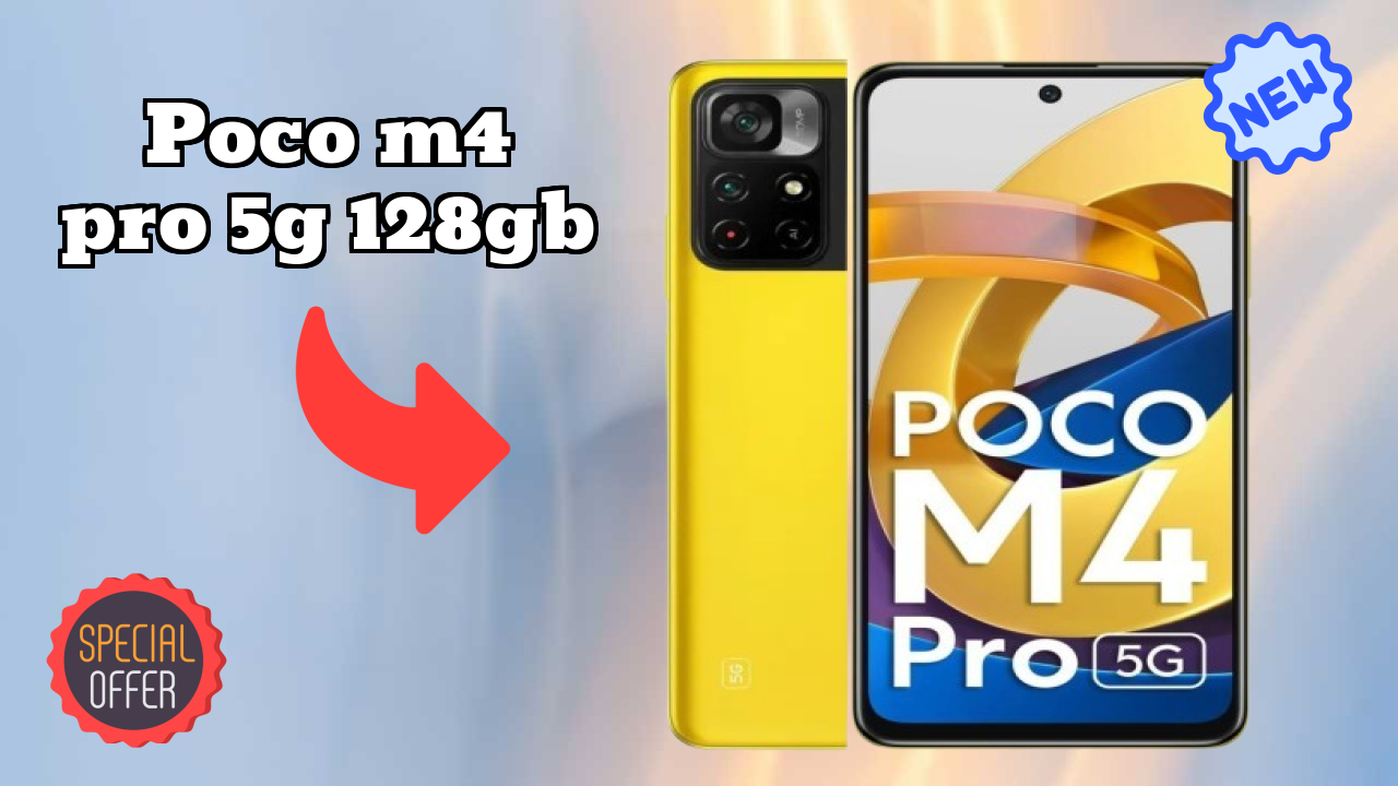 POCO M4 Pro 5G 128GB Display Analysis: 6.6 Inches (16.76 Cm) Quality