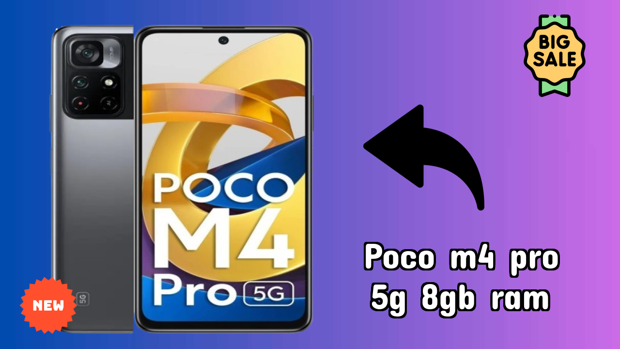 POCO M4 Pro 5G 8GB RAM at ₹14,999 - Complete Specifications