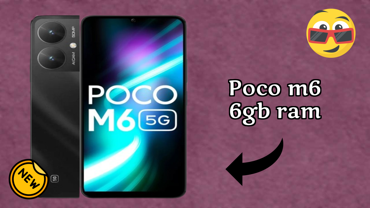 POCO M6 6GB RAM Gaming Performance: MediaTek Dimensity 6100 Plus FPS