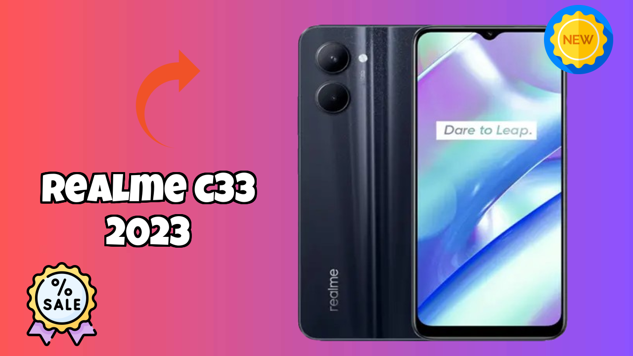 Realme C33 2023 Display Size: 6.5 Inches (16.51 Cm) Screen Review