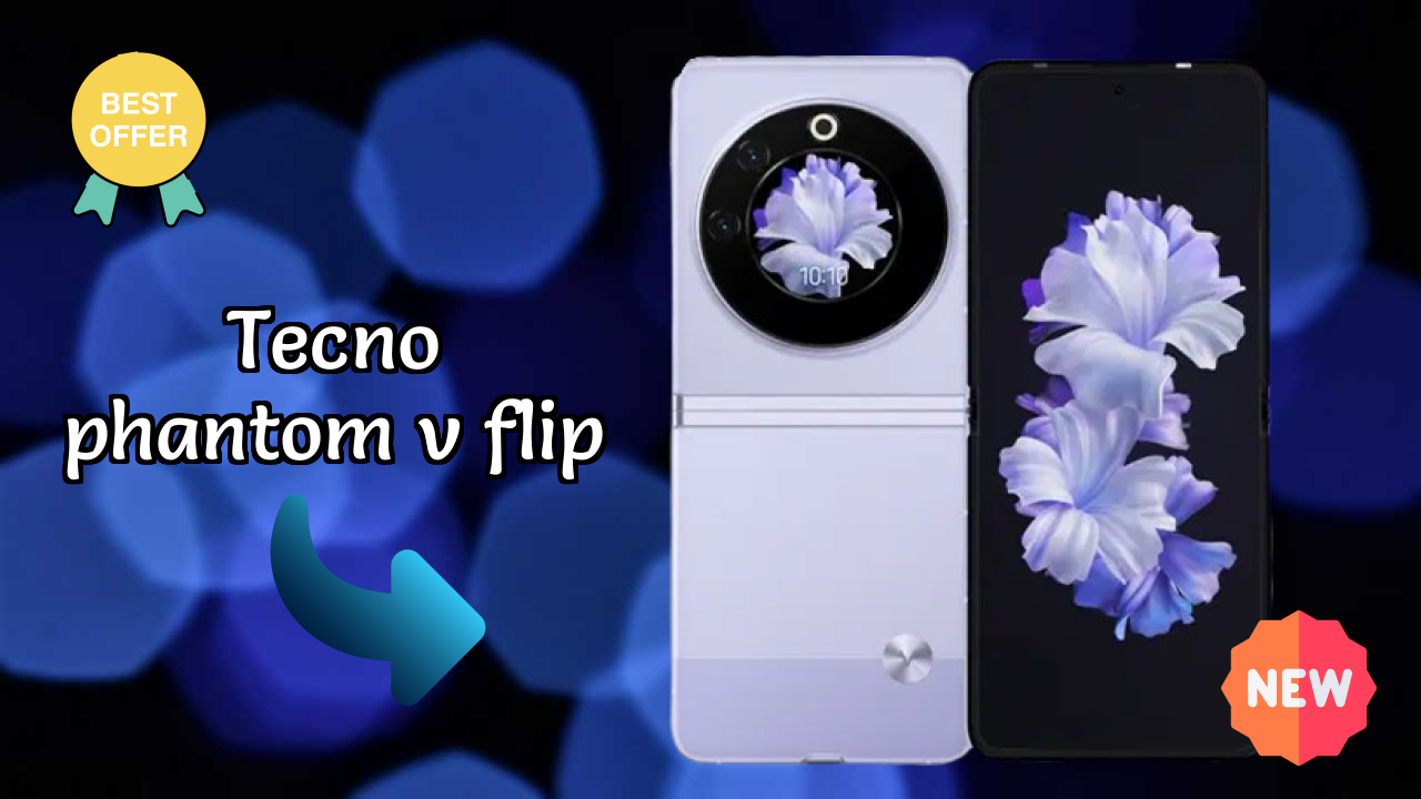 Tecno Phantom V Flip Display Size: 6.9 Inches (17.53 Cm) Screen Test