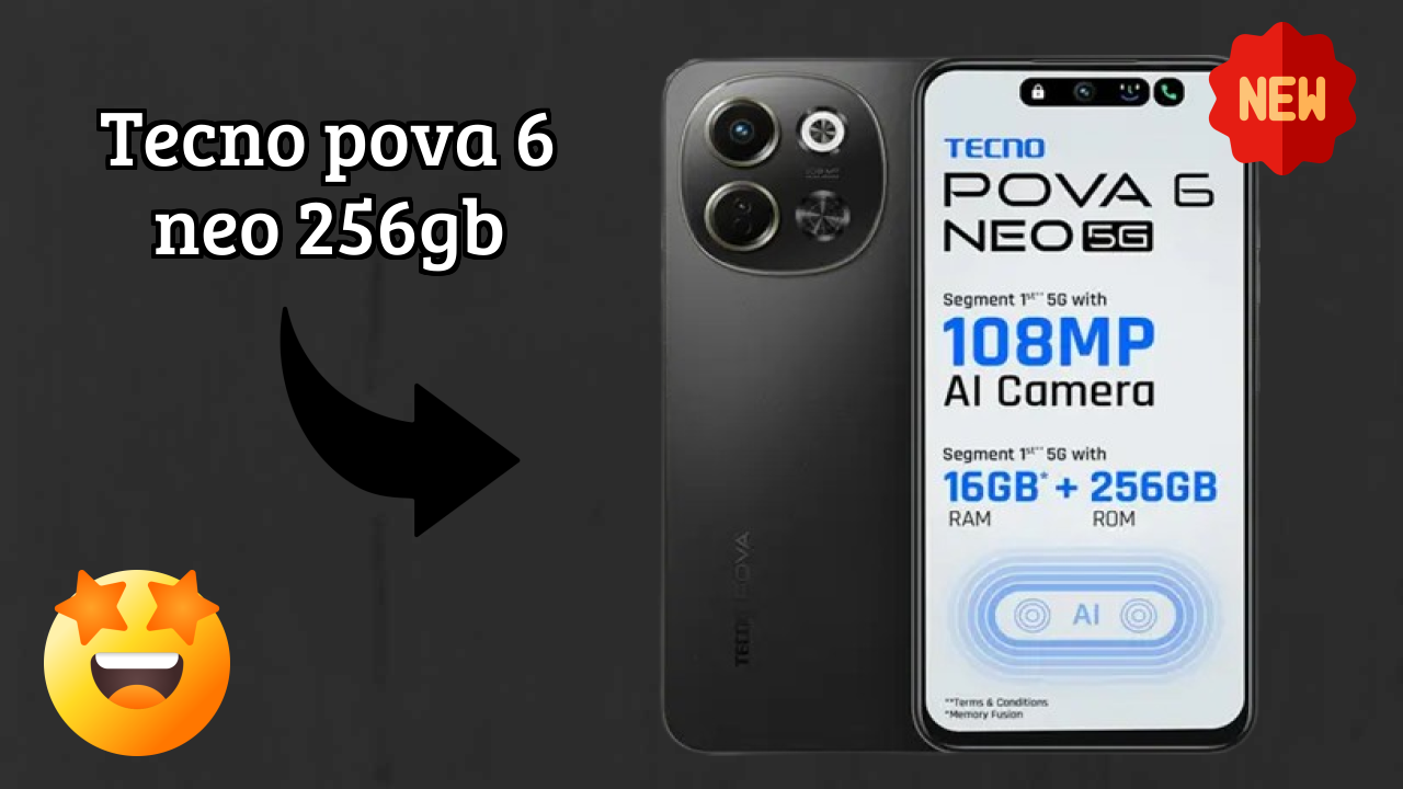 Tecno Pova 6 Neo 256GB Display Quality: IPS LCD Explained
