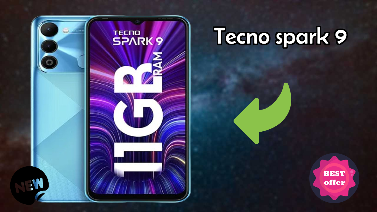 Tecno Spark 9 Display Analysis: 6.6 Inches (16.76 Cm) Quality